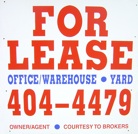 For Lease, Call 404-4479